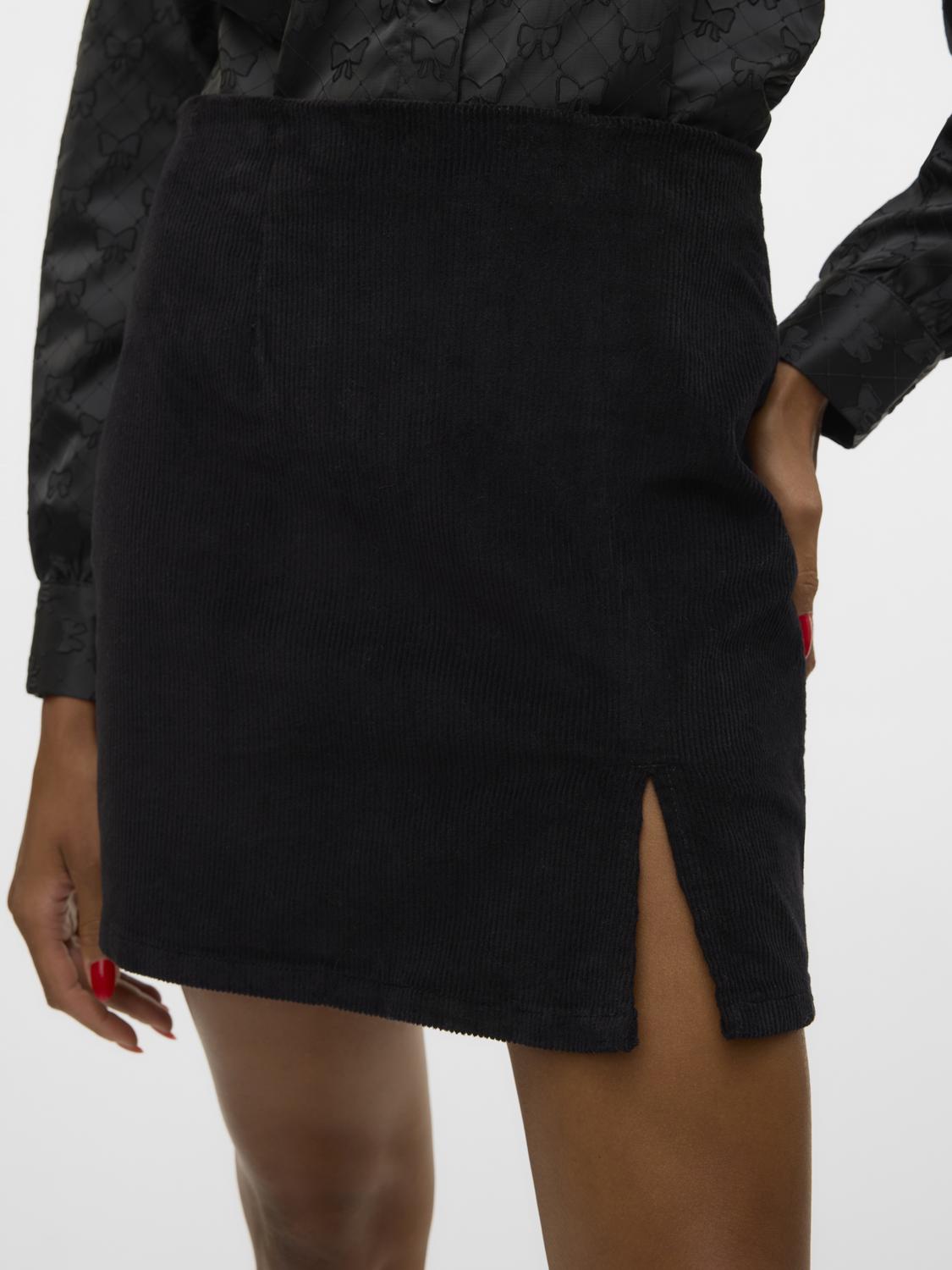 VMLULA Short Skirt - Black - VERO MODA & VILA Bergvik